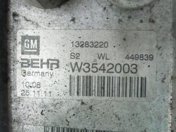 CORSA D LIFT 1.4 B A14XER 12r chłodniczka oleju 13283220 - obrazek 3