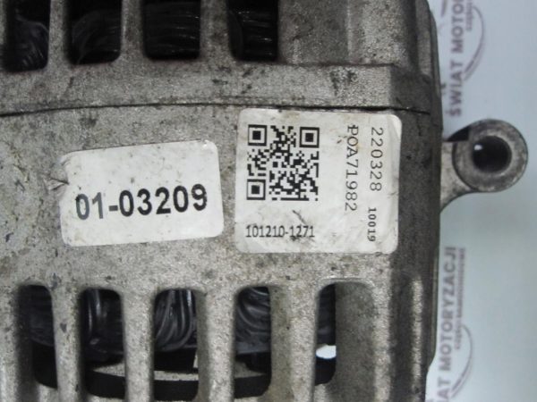 Fiat DOBLO 1.3 JTD 12r alternator 101210-1271 - obrazek 2