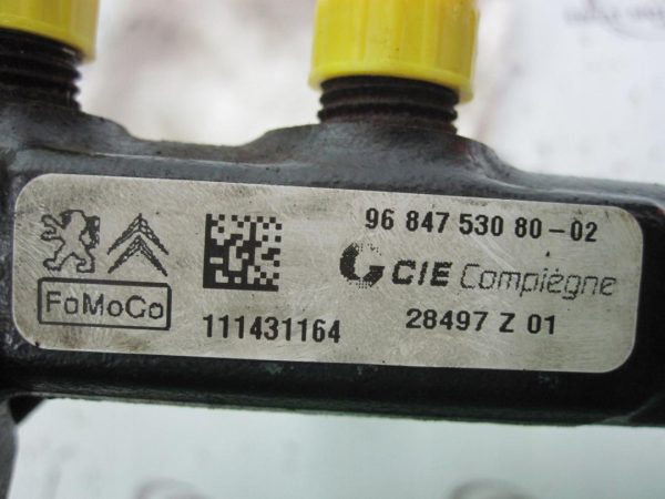 FOCUS 1.6 TDCI T1DA 115KM 15r listwa wtryskowa 9684753080 9664111780 - obrazek 6