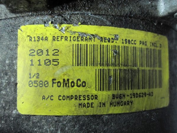 FOCUS MK3 C-MAX 1.6 16V 125KM sprężarka klimatyzacji BV6N-19D629-AD - obrazek 6