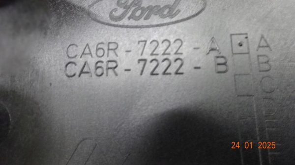FORD FIESTA 1.25 16V SNJA 12R. 82KM 141KM CA6R-7222-A Osłona linek skrzyni - obrazek 2