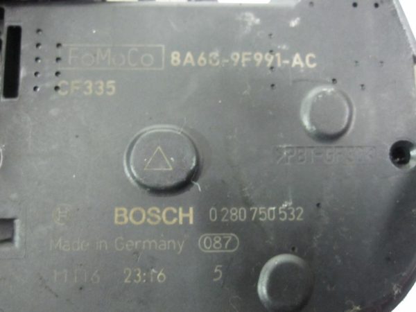 FORD FIESTA VII 1.25 B 82KM 11r przepustnica 8A6G-9F991-AC 0280750532 - obrazek 7