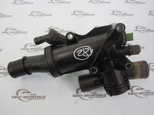 FORD GALAXY 2.0 TDCI 140KM QXWA obudowa termostatu 9656182980 - obrazek 9