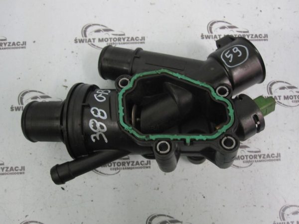 Ford Mondeo 2.0 TDCI QXBA 140KM 08r obudowa termostatu 9682141580 - obrazek 7