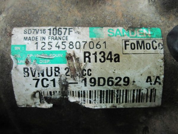 FORD TRANSIT 2.2 TDCI SRFA 115KM 10r sprężarka klimatyzacji 7C11-19D629-AA - obrazek 6