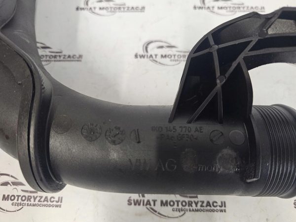 GOLF 1.6 TDI CAY 90KM 10r rura przewód intercoolera 1K0145770AE - obrazek 2