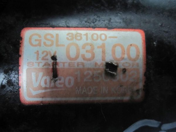 Hyundai i10 i20 G4LA 1.2B 1.4 B 10r rozrusznik 36100-03100 - obrazek 5