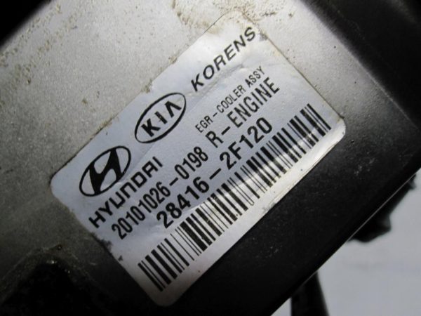 Hyundai Santa Fe 2.2 CRDI 11r 194KM 28416-2F120 CHŁODNICZKA SPALIN - obrazek 4