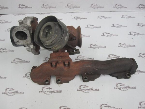 INSIGNIA ASTRA 2.0 CDTI 11r turbosprężarka z kolektorem 55565985 55562591 - obrazek 2