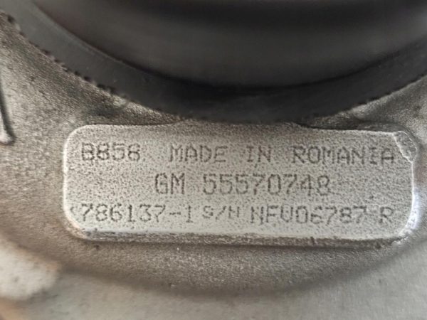 INSIGNIA ASTRA 2.0 CDTI A20DTH 140KM turbosprężarka 55570748 786137-1 - obrazek 8