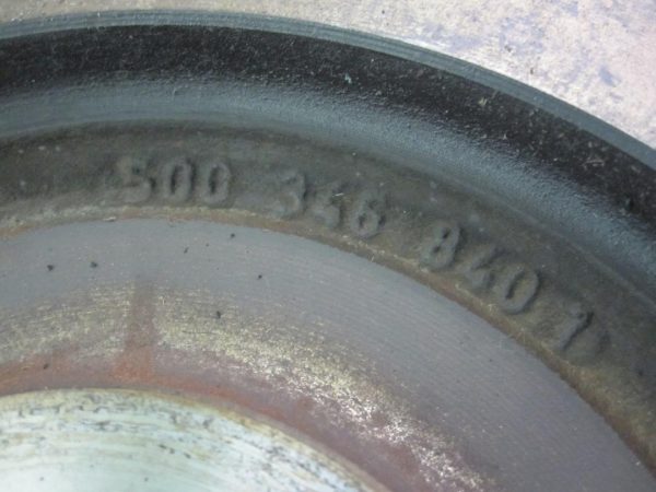 IVECO 2.8 JTD HPI 8140.43S 125KM koło zamachowe 500346840 5003468401 - obrazek 2