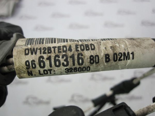 JAGUAR XF 2.2 D 12r wiązka świec żarowych 9653811880 9661631680 - obrazek 2