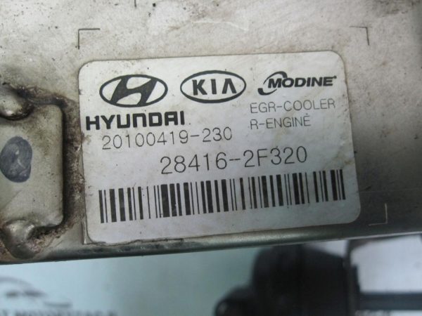 KIA CARNIVAL 2.2 CRDI D4HB 195KM 11r chłodniczka spalin 28416-2F320 - obrazek 4