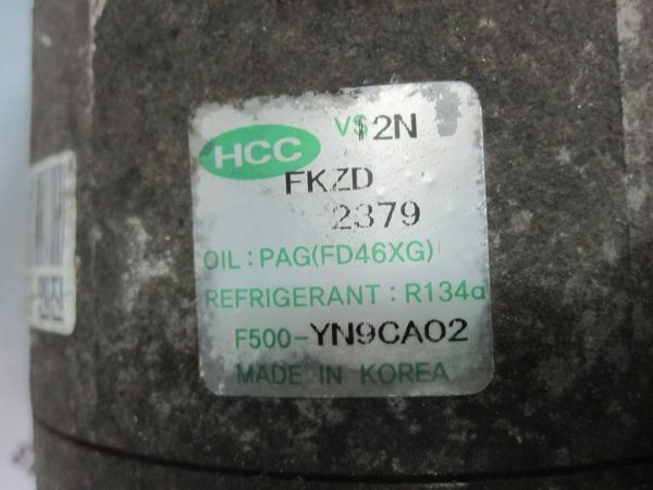 Kia Venga 1.4 CRDI D4FC 143tys 75KM 13r sprężarka klimatyzacji F500-YN9CA02 - obrazek 8