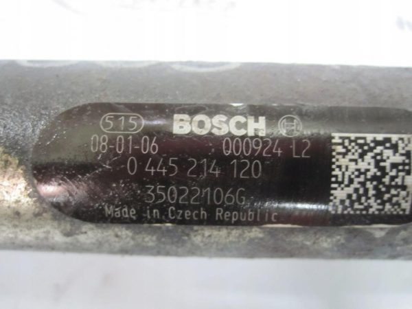 LDV MAXUS 2.5 CRD 09r listwa wtryskowa 0445214120 35022106G 0281002507 - obrazek 2