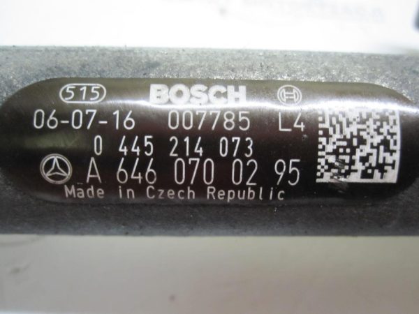 MERCEDES C 2.2 CDI 06R. 0445214073 A6460700295 Listwa wtryskowa - obrazek 5
