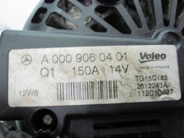 MERCEDES C 2.2 CDI 12r alternator A0009060401 2612243A - obrazek 6