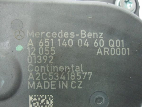 MERCEDES C 2.2 CDI 12r zawór EGR A6511400460 A2C53418577 - obrazek 7