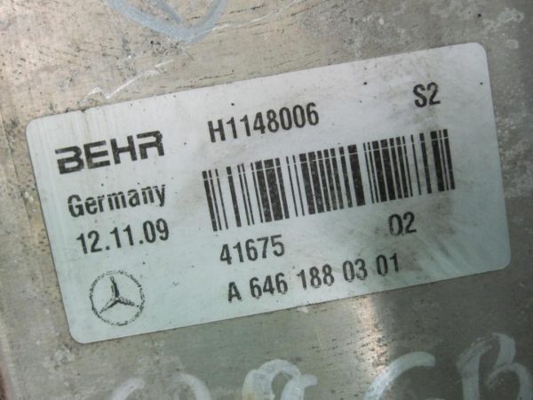 MERCEDES CLC 2.2 CDI 646.963 10r chłodniczka oleju A6461880301 H1148006 - obrazek 4