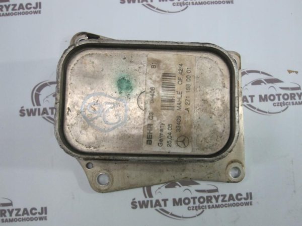 Mercedes CLK 1.8i 06r chłodniczka oleju A2711880001 - obrazek 2