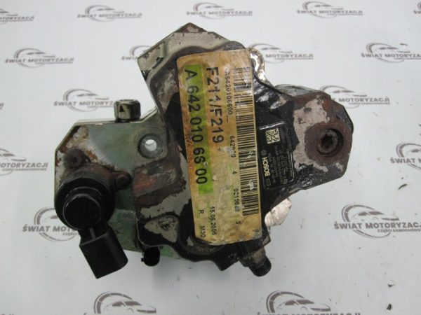 MERCEDES E 3.0 CDI 06r pompa wtryskowa A6420106600 0445010095 A6420700201 - obrazek 4