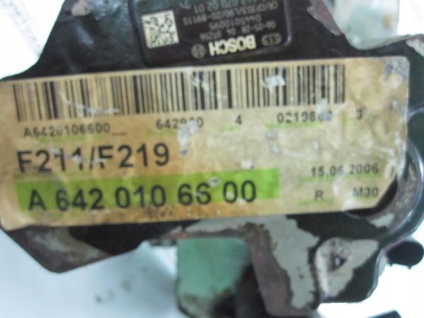 MERCEDES E 3.0 CDI 06r pompa wtryskowa A6420106600 0445010095 A6420700201 - obrazek 10