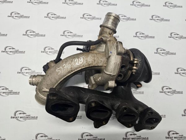 MERIVA 1.4 T A14NEL 120 KM 11r turbosprężarka E-55565353 781504-1 - obrazek 10