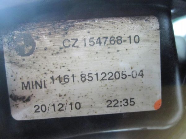 MINI 1.6 D 11r rura turbo 8512205 - obrazek 3