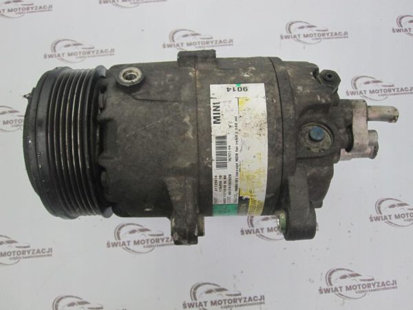 MINI COOPER I 1.6B 115KM W10B16A sprężarka klimatyzacji 1171310 01139014 - obrazek 2