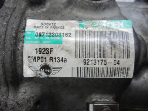 MINI COUNTRYMAN 2.0 D 11r. 113KM 9213175 SPRĘŻARKA KLIMATYZACJI - obrazek 5