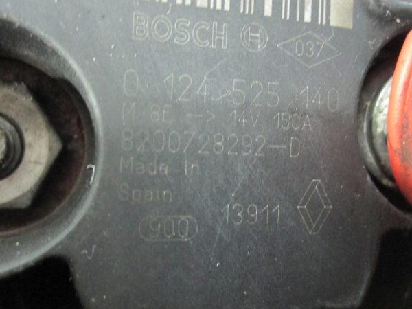 NISSAN JUKE 1.5 DCI 110KM 11r alternator 0124525140 8200728292 - obrazek 7