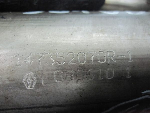 NISSAN NV200 1.5 DCI 10r chłodniczka spalin 147352070R - obrazek 3