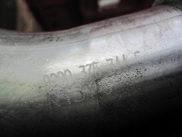 NISSAN NV200 1.5 DCI 10r rura intercoolera 8200375344C - obrazek 2