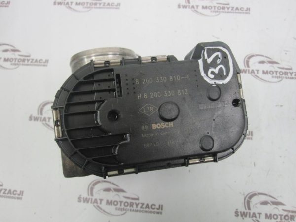NISSAN QASHQAI 2.0 DCI 08r przepustnica 8200330810 820033081E H8200330812 - obrazek 2