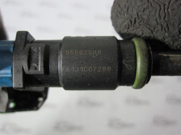 OPEL ASTRA 1.6 16V A16XER 115KM 12r listwa wtryskowa wtryski 55562597 - obrazek 5