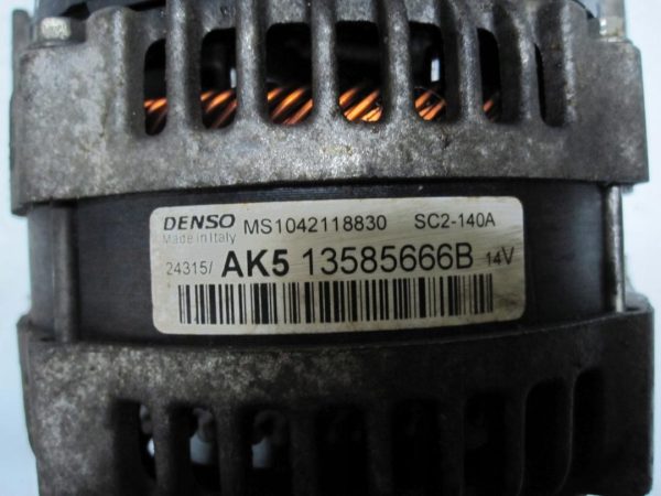 Opel Corsa 1.2 16V B12XER 15R. 70KM 13585666B MS1042119930 Alternator - obrazek 6