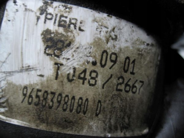 PEUGEOT BIPPER 1.4 HDI TDCI 8HS 68KM 9658398080 D POMPA VACUM - obrazek 3