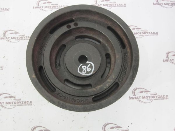 RANGE ROVER SPORT L320 3.6 V8T 306DT TDV8 koło pasowe wału 6H4Q6B319-GA - obrazek 4