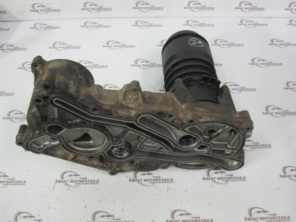 RANGE ROVER SPORT L320 3.6 V8T podstawa obudowa filtra oleju 70306153 - obrazek 2