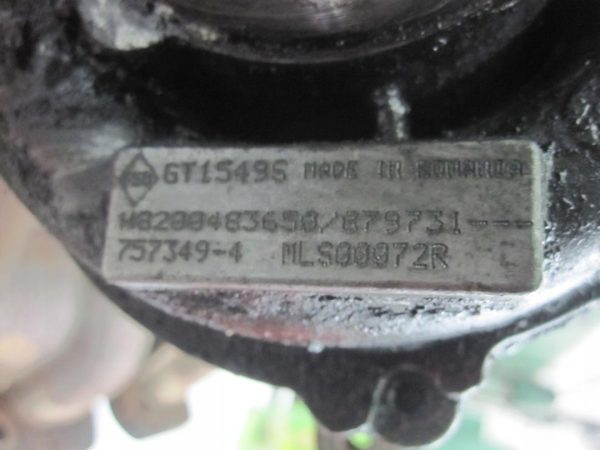 Renault Master Movano 2.5 DCI 09r turbosprężarka H8200483650 757349-4 - obrazek 4
