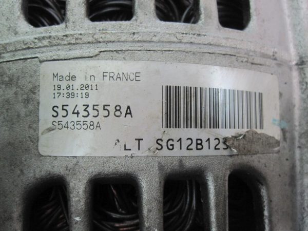 RENAULT OPEL 1.9 DCI F9Q760 100KM 04r alternator A0311 S543558A - obrazek 7