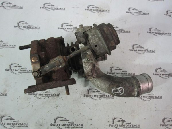 RENAULT OPEL 1.9 DCI F9Q760 100KM 04r turbosprężarka 8200091350-B 717345-2 - obrazek 6