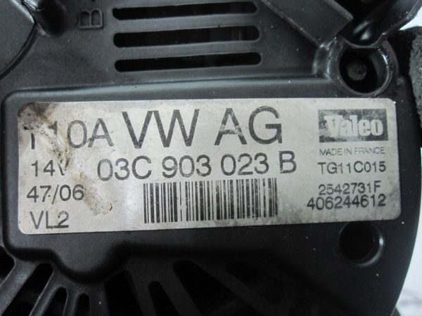SEAT SKODA AUDI 1.6 FSI BLF alternator 03C903023B TG11C015 - obrazek 7