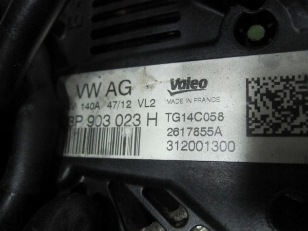SKODA FABIA II Alternator 03P903023H TG14C058 - obrazek 6
