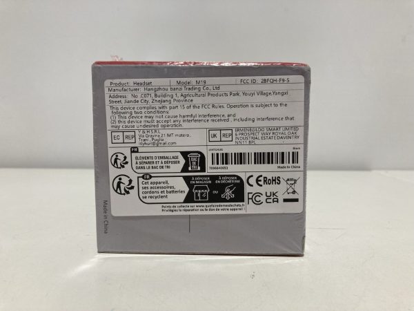 Headset M19 V5.3 Słuchawki bezprzewodowe - obrazek 2