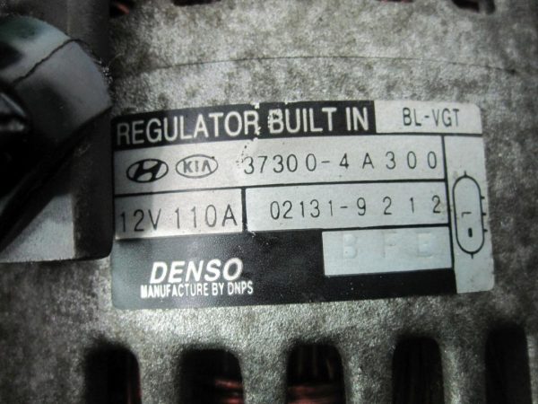 SORENTO 2.5 CRDI D4CB 167KM alternator 37300-4A300 - obrazek 7