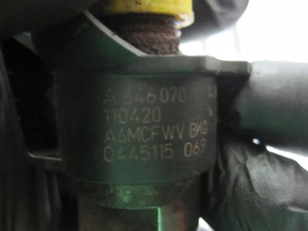 Sprinter W906 2.2 CDI 646985 646.985 wtryskiwacz 0445115069 A6460701487 - obrazek 3