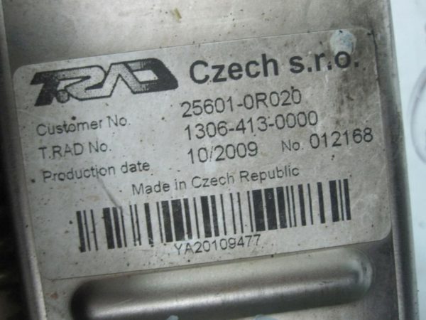 Toyota Avensis T27 2.2 D4D 2AD-FHU 150KM chłodniczka spalin 25601-00R020 - obrazek 4
