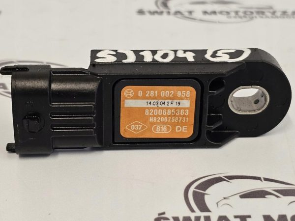 TRAFIC VIVARO 2.0 DCI EURO 5 M9R630 114KM sensor MAP 8200685363 0281002958