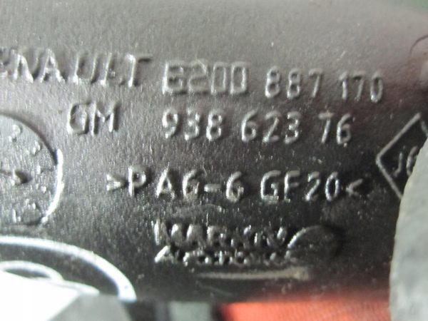 TRAFIC VIVARO 2.0 DCI M9R786 114KM 12r rura przewód powietrza 93862376 - obrazek 2